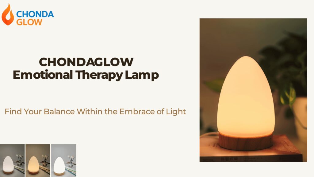 CHONDAGLOW® 15W PRO Emotional Therapy Lamp – premium light therapy lamp for SAD and mood improvement 