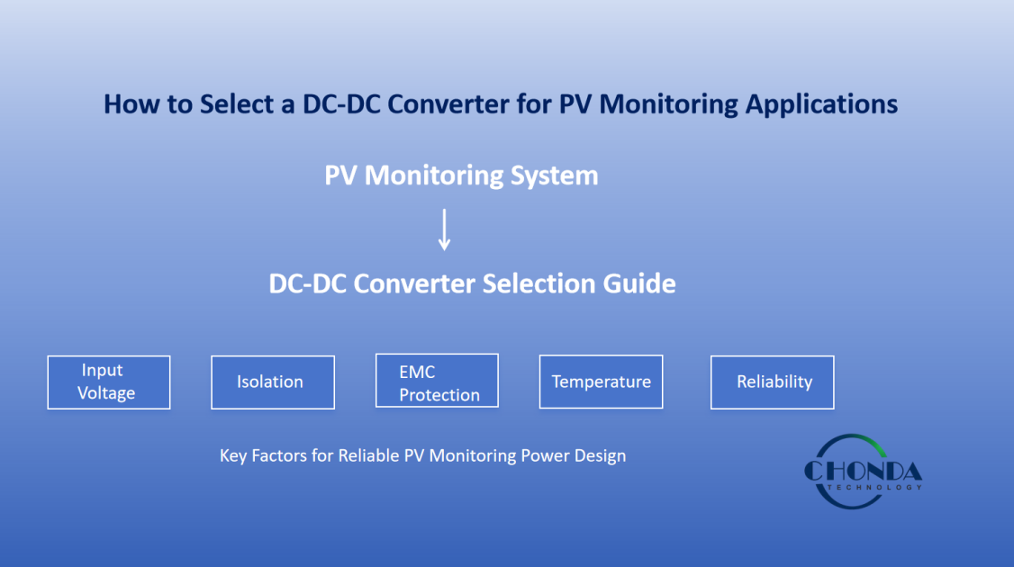 How to Select a DC-DC Converter for PV Monitoring Applications