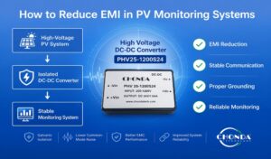 How to Reduce EMI in PV Monitoring Systems