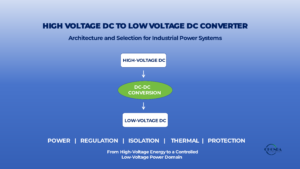 HIGH VOLTAGE DC TO LOW VOLTAGE DC CONVERTER